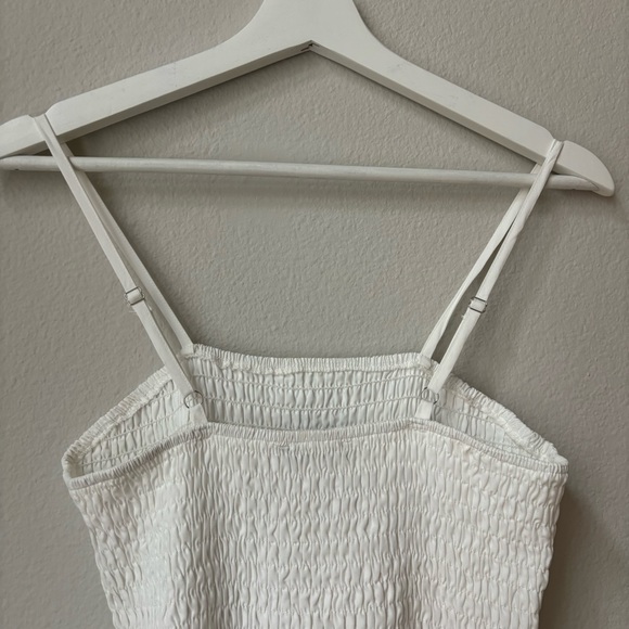 White Smocked Tiered Maxi Sundress - Brand New - Picture 5 of 7